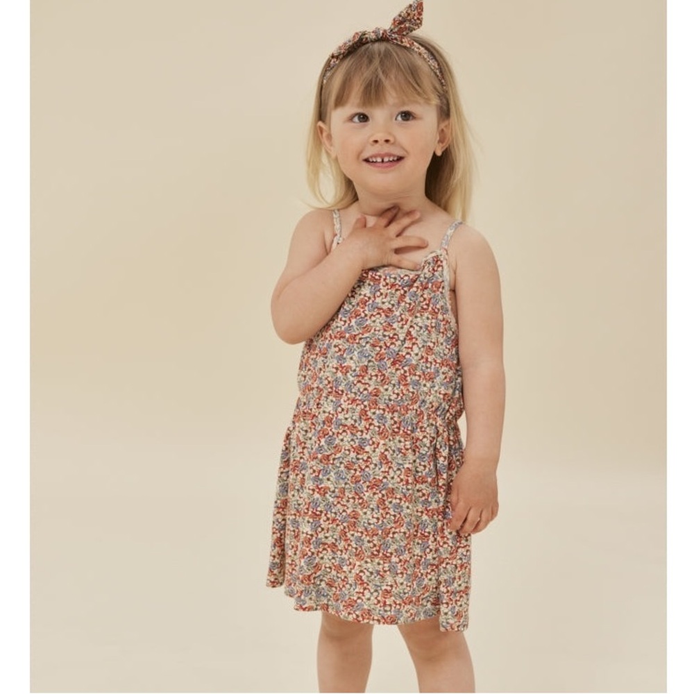 Konges Slojd Floral Toddler Dress 3Y